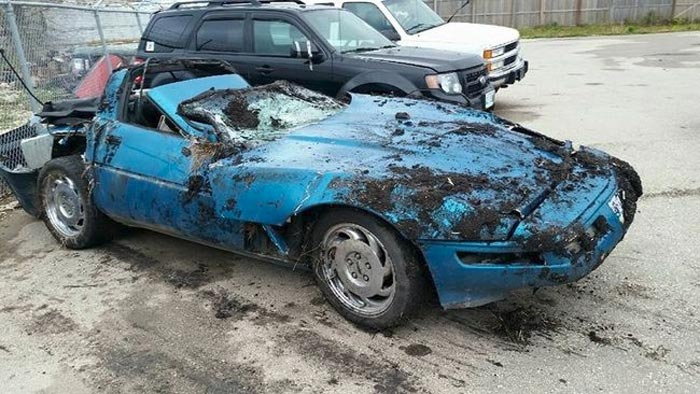[ACCIDENT] C4 Corvette Owner Survives Crash with DUI Driver That Should Have Killed Him