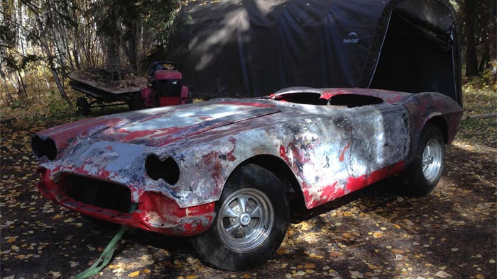 Barn Find: 1961 Corvette from the Edmonton Hard Rock Cafe