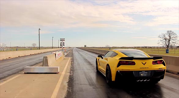 [VIDEO] Hennessey HPE700 Corvette Stingray with 8-Speed Auto Undergoes Quarter Mile Testing