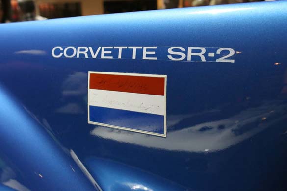 The 1956 Corvette SR-2 Race Car