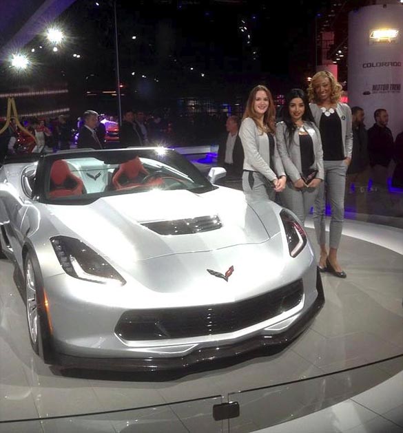 2015 Corvette Z06 with Chevrolet Product Specialists