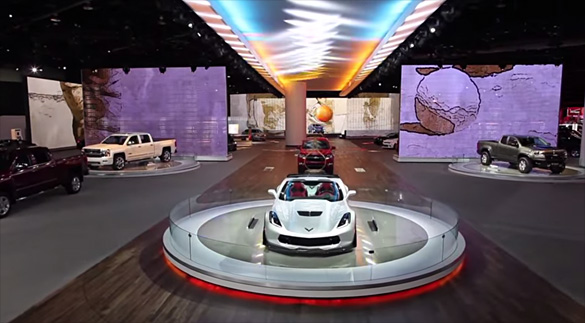 [VIDEO] Chevrolet Shows Off Their 2015 NAIAS Display with a Drone