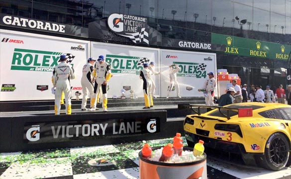 Corvette Racing's No.3 C7.R Wins the Rolex 24 at Daytona
