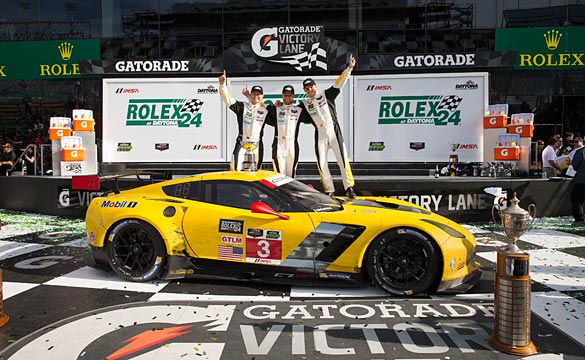 Corvette Racing at Daytona: Rolex 24 GTLM Win for Corvette C7.R