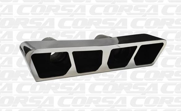 CORSA Releases New Polygon 'Tail Light' Exhaust Tips for the C7