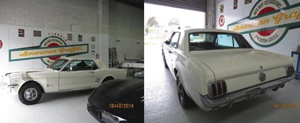 1999 Corvette and a Classic Mustang Stolen from Auto Shop in Melbourne, Australia