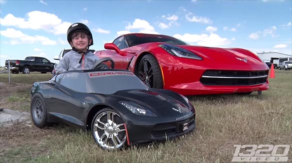[VIDEO] Four Year Old is a Proud Corvette Stingray (Power Wheels) Owner