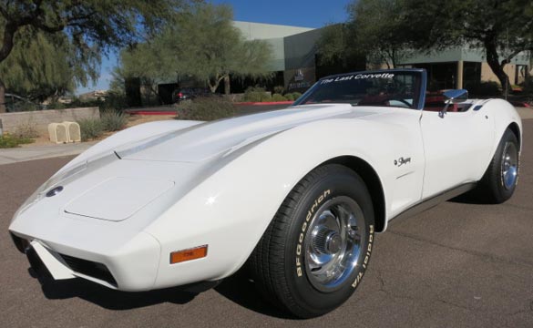 Corvettes on eBay: The Last 1975 Corvette Convertible