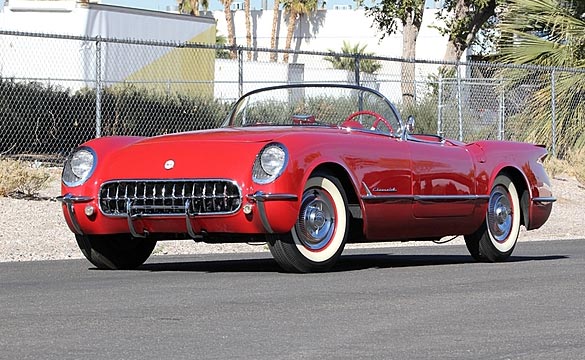 1954 Corvette Offered by Mecum's Las Vegas Auction at No Reserve
