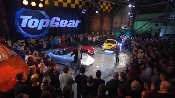 C7 Corvette Stingray on Top Gear