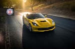 C7 Corvette Stingray Rides on Classic Five-Spoke HRE Wheels