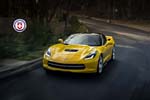 C7 Corvette Stingray Rides on Classic Five-Spoke HRE Wheels