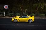 C7 Corvette Stingray Rides on Classic Five-Spoke HRE Wheels