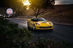 C7 Corvette Stingray Rides on Classic Five-Spoke HRE Wheels