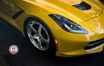 C7 Corvette Stingray Rides on Classic Five-Spoke HRE Wheels