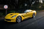 C7 Corvette Stingray Rides on Classic Five-Spoke HRE Wheels
