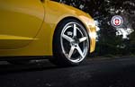 C7 Corvette Stingray Rides on Classic Five-Spoke HRE Wheels