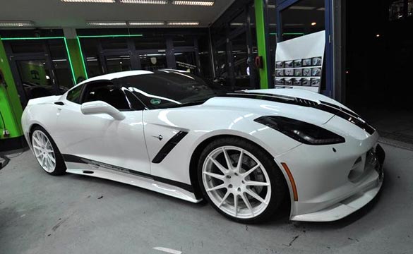 [PICS] German Tuner GeigerCars Goes for Whiteout Look on their Corvette Stingray