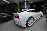German Tuner GeigerCars Goes for Whiteout Look on their Corvette Stingray