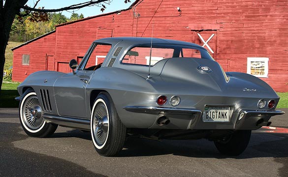 Ultra Rare 1965 Big Tank Corvette Coupe Heading to Amelia Island Auction