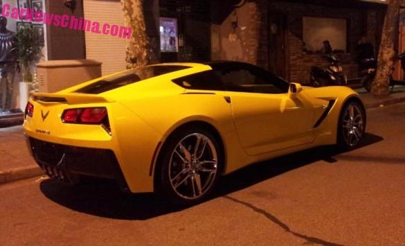 Corvette Stingrays Spotted in China