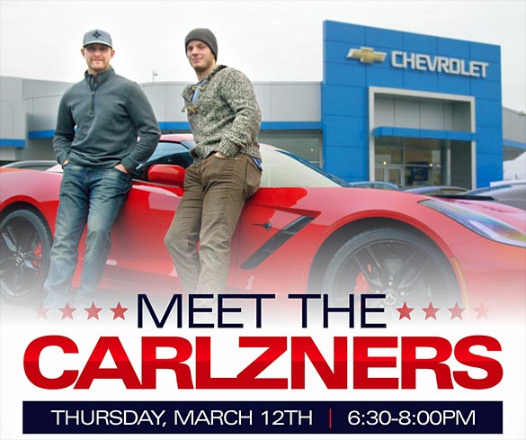 [VIDEO] Sport Corvette is Hosting 'Meet the Carlzners' on Thursday, March 12th