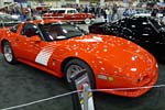 The Significant Corvettes of the Past Display at Detroit Autorama