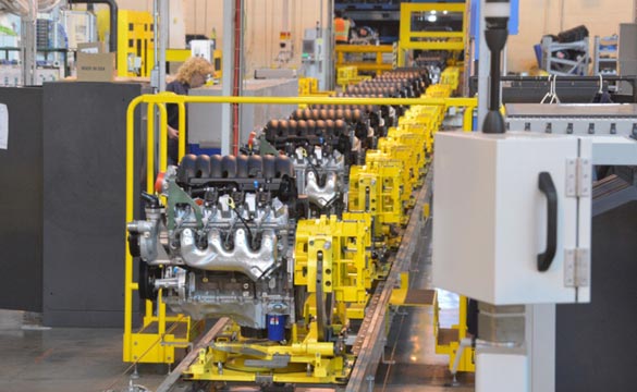 Chevrolet Corvette Powertrain: Performance Starting on the Plant Floor