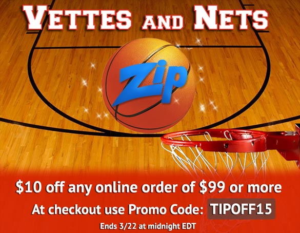 Zip Corvette's Nets and Vettes Special Offer is Back!