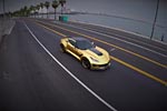 Forgiato Widebody Corvette Stingray Shines Bright in Shimmery Gold Wrap