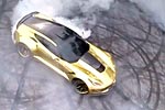 Forgiato Widebody Corvette Stingray Shines Bright in Shimmery Gold Wrap
