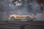 Forgiato Widebody Corvette Stingray Shines Bright in Shimmery Gold Wrap