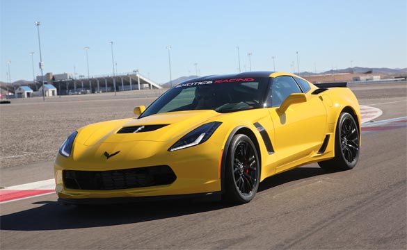 Drive the new Corvette Z06 at Exotics Racing in Las Vegas