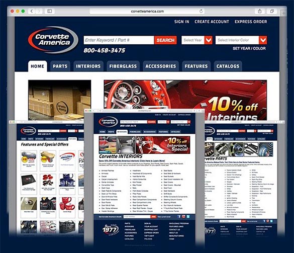 Corvette America Launches a New and Improved Website
