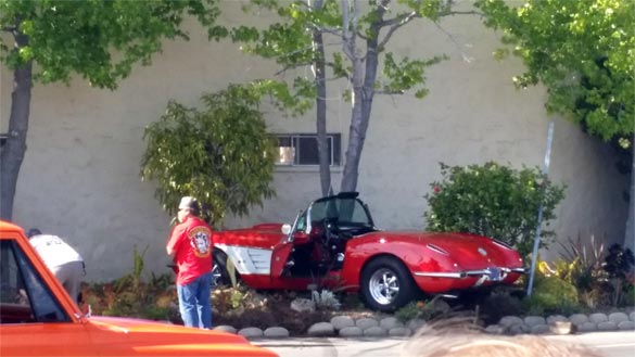 [ACCIDENT] Peer Pressure to do a Burnout Leads to a Wrecked Corvette