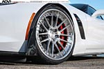 [PICS] Shock and Awe: Arctic White Corvette Z06 on Polished Aluminum ADV.1 Wheels