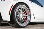 [PICS] Shock and Awe: Arctic White Corvette Z06 on Polished Aluminum ADV.1 Wheels