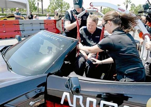 Quadriplegic Racer Sam Schmidt to Drive Semi-Autonomous Corvette on Long Beach Grand Prix Course