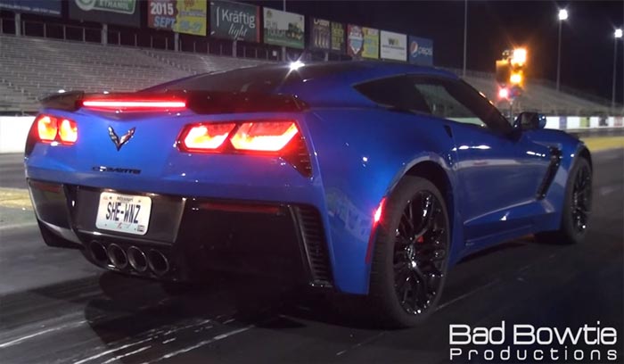 [VIDEO] Watch this Lady-Driven Corvette Z06 Hit the 10s at the Dragstrip