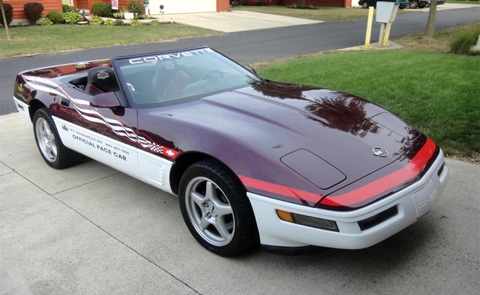 Collectible Corvettes: 1995 Indy 500 Corvette Pace Car