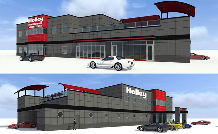 Join the Corvette Museum's Motorsports Park on Thursday for Groundbreaking of the Holley Control Tower