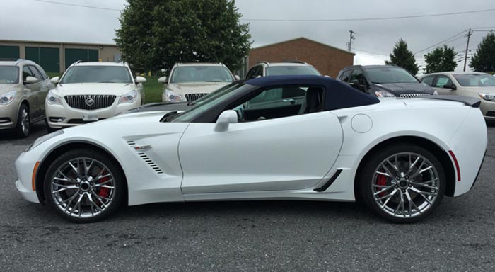 [PICS] Z06 Shows Off New EFY Body Colored Vent Option for 2016 Corvettes