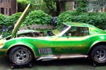 Corvettes on eBay: Wild 1971 Corvette with Psychedelic Paint Job