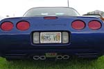 [PICS] The Corvette Vanity Plates of Bloomington Gold 2015