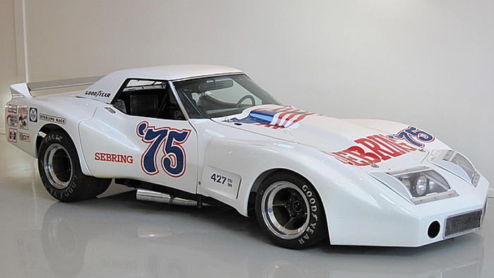 Mecum to Auction John Greenwood's Spirit of Sebring '75 Corvette Racecar