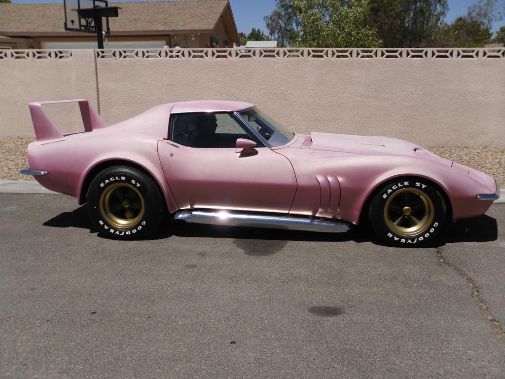Corvettes on eBay Little Pink Corvette by Legendary Customizer Larry