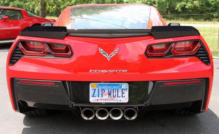 Add Some Z06 Aerodynamics Parts to your 2014-15 Corvette Stingray from Zip