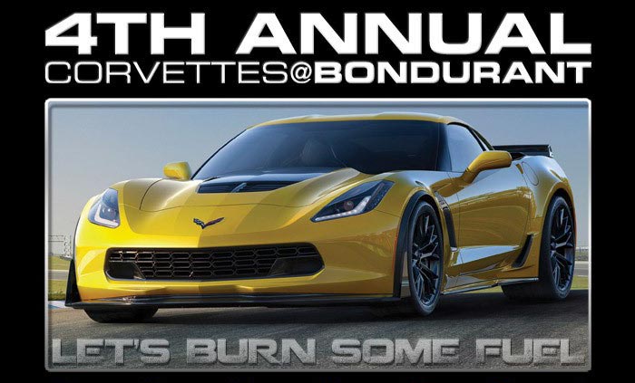 Register for the 4th Annual Corvettes at Bondurant