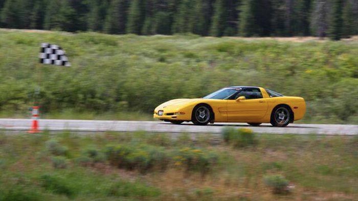 Granny Hits 171 MPH in her C5 Corvette Z06 at the Sun Valley Road Rally