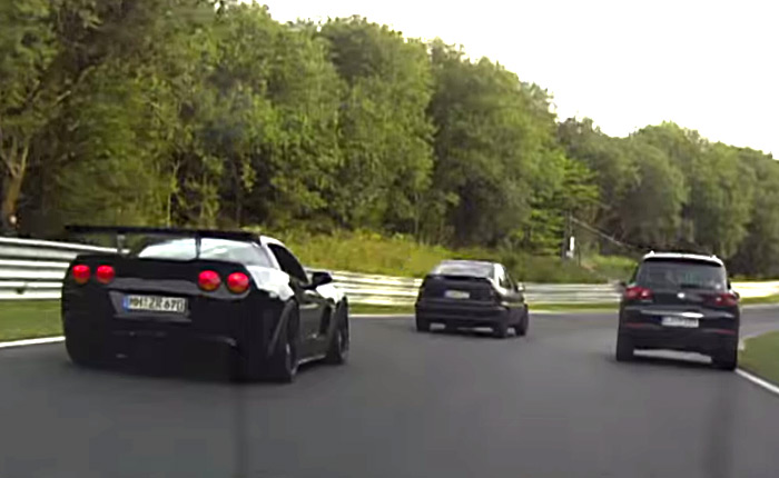 [VIDEO] C6 Corvette Z06 Loses a Wheel on the Nurburgring